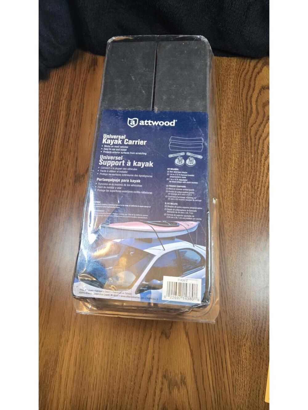 Atwood Universal Kayak Carrier Roof Rack Tie-Down Set